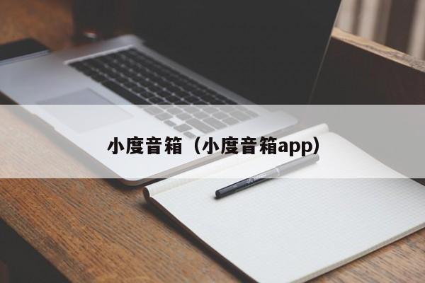 小度音箱（小度音箱app） 第1张