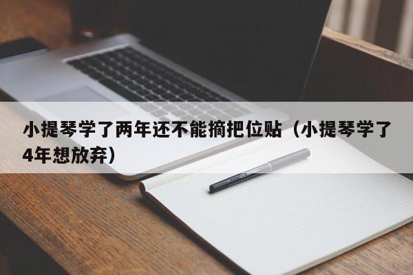 小提琴学了两年还不能摘把位贴（小提琴学了4年想放弃） 第1张