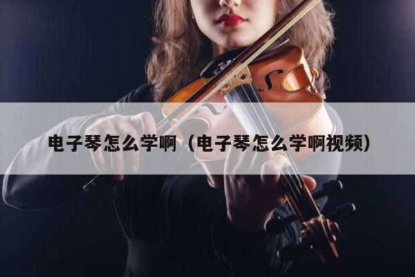 电子琴怎么学啊（电子琴怎么学啊视频） 第1张