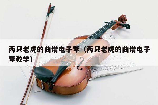 两只老虎的曲谱电子琴（两只老虎的曲谱电子琴教学） 第1张