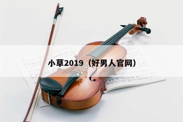 小草2019（好男人官网） 第1张