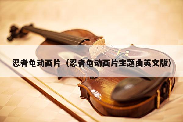 忍者龟动画片（忍者龟动画片主题曲英文版） 第1张