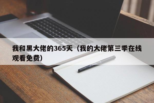 我和黑大佬的365天（我的大佬第三季在线观看免费） 第1张