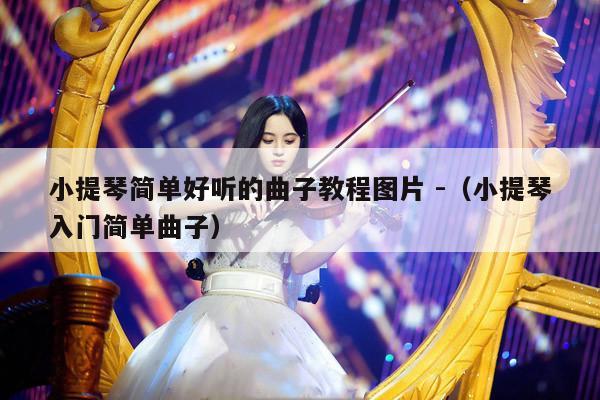 小提琴简单好听的曲子教程图片 -（小提琴入门简单曲子） 第1张