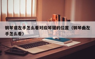 钢琴谱左手怎么看对应琴键的位置（钢琴曲左手怎么看）