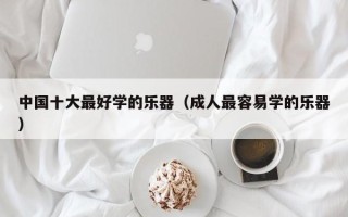 中国十大最好学的乐器（成人最容易学的乐器）