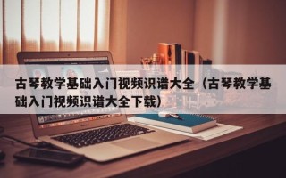 古琴教学基础入门视频识谱大全（古琴教学基础入门视频识谱大全下载）