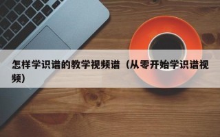 怎样学识谱的教学视频谱（从零开始学识谱视频）