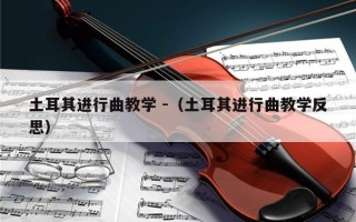 土耳其进行曲教学 -（土耳其进行曲教学反思）