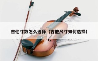 吉他寸数怎么选择（吉他尺寸如何选择）