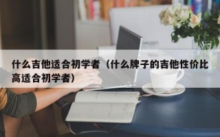 什么吉他适合初学者（什么牌子的吉他性价比高适合初学者）