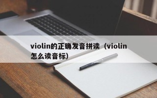 violin的正确发音拼读（violin怎么读音标）