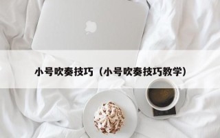 小号吹奏技巧（小号吹奏技巧教学）