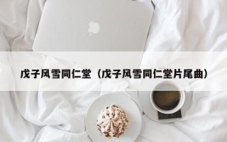 戊子风雪同仁堂（戊子风雪同仁堂片尾曲）