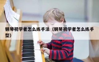 钢琴初学者怎么练手法（钢琴初学者怎么练手型）