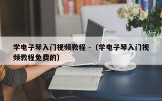 学电子琴入门视频教程 -（学电子琴入门视频教程免费的）