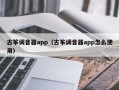 古筝调音器app（古筝调音器app怎么使用）