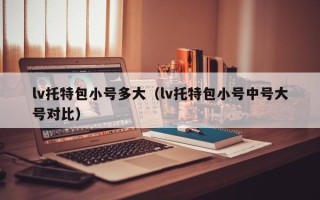 lv托特包小号多大（lv托特包小号中号大号对比）