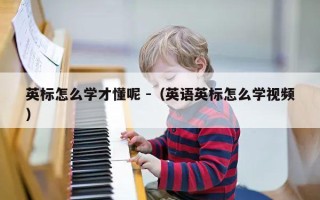 英标怎么学才懂呢 -（英语英标怎么学视频）