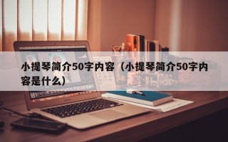 小提琴简介50字内容（小提琴简介50字内容是什么）