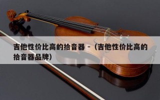 吉他性价比高的拾音器 -（吉他性价比高的拾音器品牌）