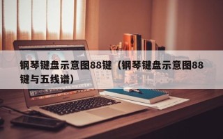 钢琴键盘示意图88键（钢琴键盘示意图88键与五线谱）