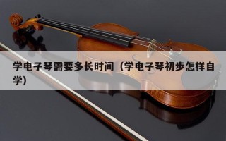 学电子琴需要多长时间（学电子琴初步怎样自学）