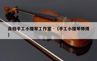 高档手工小提琴工作室 -（手工小提琴师傅）