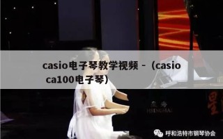 casio电子琴教学视频 -（casio ca100电子琴）