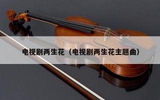 电视剧两生花（电视剧两生花主题曲）