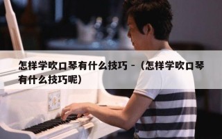 怎样学吹口琴有什么技巧 -（怎样学吹口琴有什么技巧呢）