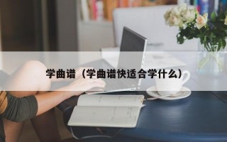 学曲谱（学曲谱快适合学什么）