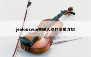 jealousvue熟睡入侵的简单介绍