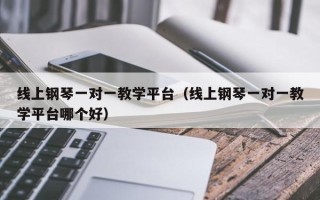 线上钢琴一对一教学平台（线上钢琴一对一教学平台哪个好）