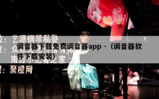 调音器下载免费调音器app -（调音器软件下载安装）