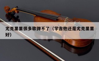 尤克里里很多歌弹不了（学吉他还是尤克里里好）