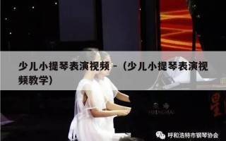 少儿小提琴表演视频 -（少儿小提琴表演视频教学）