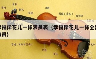 幸福像花儿一样演员表（幸福像花儿一样全部演员）