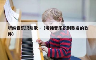 听纯音乐识别歌 -（听纯音乐识别歌名的软件）