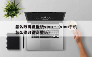 怎么改键盘壁纸vivo -（vivo手机怎么修改键盘壁纸）