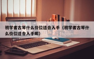 初学者古琴什么价位适合入手（初学者古琴什么价位适合入手呢）