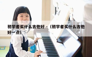 初学者买什么吉他好 -（初学者买什么吉他好一点）