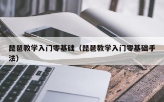 琵琶教学入门零基础（琵琶教学入门零基础手法）