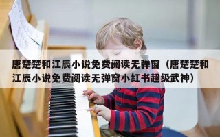 唐楚楚和江辰小说免费阅读无弹窗（唐楚楚和江辰小说免费阅读无弹窗小红书超级武神）