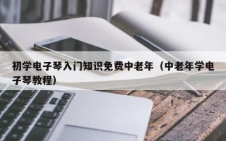 初学电子琴入门知识免费中老年（中老年学电子琴教程）