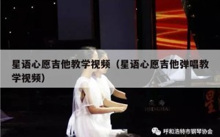 星语心愿吉他教学视频（星语心愿吉他弹唱教学视频）