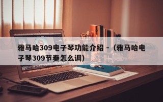 雅马哈309电子琴功能介绍 -（雅马哈电子琴309节奏怎么调）