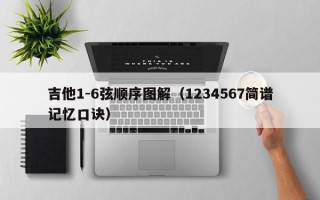 吉他1-6弦顺序图解（1234567简谱记忆口诀）