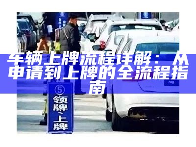 车辆上牌流程详解：从申请到上牌的全流程指南