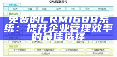 免费的CRM1688系统：提升企业管理效率的最佳选择